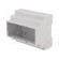 Enclosure: for DIN rail mounting | Y: 90mm | X: 104mm | Z: 65mm | ABS image 1