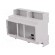 Enclosure: for DIN rail mounting | Y: 90mm | X: 106mm | Z: 53mm | PPO image 1