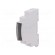 Enclosure: for DIN rail mounting | Y: 90mm | X: 18mm | Z: 62mm | grey image 1
