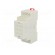 Enclosure: for DIN rail mounting | Y: 90mm | X: 35mm | Z: 62mm | ABS image 2