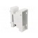 Enclosure: for DIN rail mounting | Y: 90mm | X: 35mm | Z: 65mm | ABS image 2