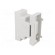 Enclosure: for DIN rail mounting | Y: 90mm | X: 35mm | Z: 65mm | grey image 6