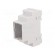 Enclosure: for DIN rail mounting | Y: 90mm | X: 35mm | Z: 65mm | grey image 1