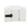 Enclosure: for DIN rail mounting | Y: 90mm | X: 52mm | Z: 65mm | grey image 5