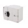 Enclosure: for DIN rail mounting | Y: 90mm | X: 71mm | Z: 62mm | grey image 7