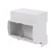 Enclosure: for DIN rail mounting | Y: 90mm | X: 87.8mm | Z: 62mm | grey image 1