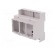 Enclosure: for DIN rail mounting | Y: 90mm | X: 88mm | Z: 53mm | PPO paveikslėlis 2