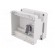 Enclosure: for DIN rail mounting | Y: 91mm | X: 105mm | Z: 60mm | ABS image 4