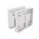 Enclosure: for DIN rail mounting | Y: 91mm | X: 105mm | Z: 60mm | ABS paveikslėlis 6