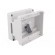 Enclosure: for DIN rail mounting | Y: 91mm | X: 105mm | Z: 60mm | ABS фото 2