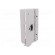 Enclosure: for DIN rail mounting | Y: 91mm | X: 160.2mm | Z: 53mm | ABS image 5