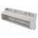 Enclosure: for DIN rail mounting | Y: 91mm | X: 213mm | Z: 62mm | grey image 2