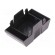 Cover | for enclosures | UL94HB | Series: EH 45 | Mat: ABS | black | 45mm image 2