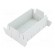 Cover | for enclosures | UL94HB | Series: EH 90 FLAT | Mat: ABS | grey фото 2