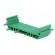 DIN rail mounting bracket | 72x22mm | Body: green фото 2