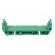 DIN rail mounting bracket | 72x22mm | Body: green фото 9