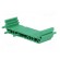 DIN rail mounting bracket | 72x22mm | Body: green фото 6