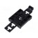 DIN rail mounting bracket | black | Kit: mounting screws paveikslėlis 2