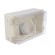 Enclosure: wall mounting | X: 105mm | Y: 165mm | Z: 75mm | ABS | IP65 image 2