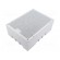 Enclosure: wall mounting | X: 150mm | Y: 200mm | BEEBOX | light grey image 1