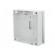Enclosure: wall mounting | X: 253mm | Y: 264mm | Z: 85mm | ABS | grey image 5