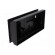Enclosure: wall mounting | X: 81mm | Y: 170mm | Z: 32mm | ABS | black image 7