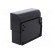 Enclosure: wall mounting | X: 85.1mm | Y: 96.6mm | Z: 35.7mm | ABS | black image 7