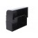 Enclosure: wall mounting | X: 85.1mm | Y: 96.6mm | Z: 35.7mm | ABS | black image 3