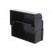 Enclosure: wall mounting | X: 85.1mm | Y: 96.6mm | Z: 35.7mm | ABS | black image 5