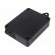 Enclosure: wall mounting | X: 90mm | Y: 115mm | Z: 37mm | ABS | black image 2