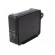 Enclosure: wall mounting | X: 90mm | Y: 115mm | Z: 37mm | ABS | black image 3