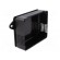 Enclosure: wall mounting | X: 90mm | Y: 115mm | Z: 37mm | ABS | black image 7