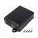 Enclosure: wall mounting | X: 90mm | Y: 115mm | Z: 37mm | ABS | black image 1