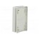Enclosure: with panel | X: 50mm | Y: 90mm | Z: 24mm | ABS | light grey image 4