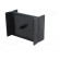 Enclosure: with panel | X: 88mm | Y: 64mm | Z: 43mm | ABS | black image 9