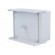 Enclosure: with panel | X: 91mm | Y: 111mm | Z: 49mm | ABS | grey image 8