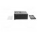 Enclosure: panel | X: 96mm | Y: 48mm | Z: 109.5mm | black | Series: Uninorm paveikslėlis 3