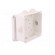 Enclosure: junction box | X: 108mm | Y: 108mm | Z: 58mm | wall mount image 2