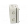 Enclosure: junction box | X: 110mm | Y: 110mm | Z: 51mm | IP67 image 6