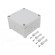 Enclosure: junction box | X: 110mm | Y: 110mm | Z: 65mm | wall mount | ABS image 1