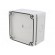 Enclosure: junction box | X: 110mm | Y: 110mm | Z: 65mm | wall mount | ABS image 9