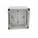 Enclosure: junction box | X: 110mm | Y: 110mm | Z: 65mm | wall mount | ABS image 4