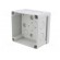 Enclosure: junction box | X: 110mm | Y: 110mm | Z: 65mm | wall mount | ABS фото 5