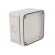 Enclosure: junction box | X: 110mm | Y: 110mm | Z: 66mm | polystyrene image 6