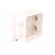 Enclosure: junction box | X: 110mm | Y: 110mm | Z: 67mm | wall mount image 2