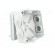 Enclosure: junction box | X: 113mm | Y: 113mm | Z: 57mm | wall mount image 2