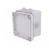 Enclosure: junction box | X: 113mm | Y: 113mm | Z: 58mm | wall mount image 8