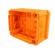 Enclosure: junction box | X: 116mm | Y: 150mm | Z: 67mm | IP66 | orange image 5