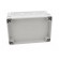 Enclosure: junction box | X: 122mm | Y: 187mm | Z: 90mm | wall mount | ABS image 8