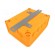Enclosure: junction box | X: 150mm | Y: 190mm | Z: 77mm | orange paveikslėlis 2
